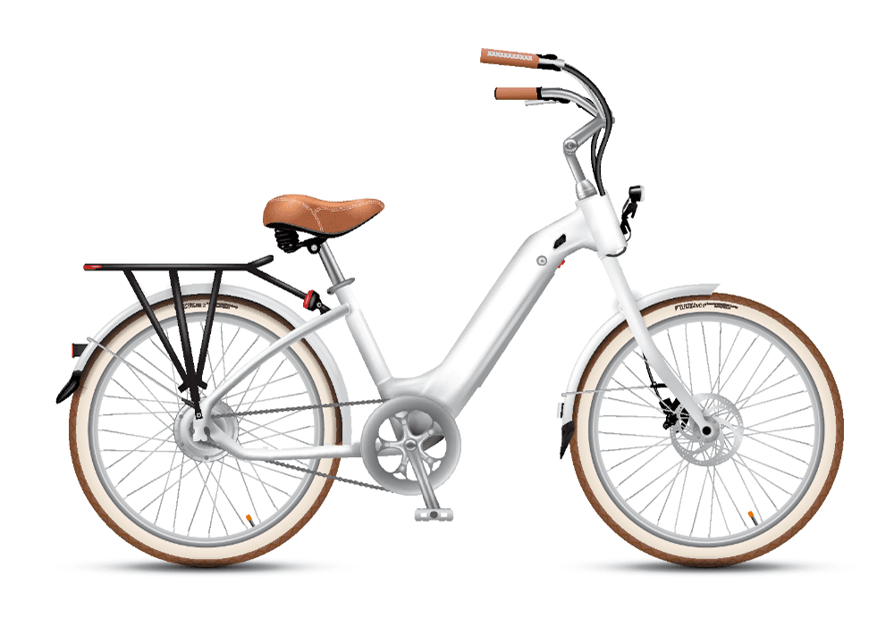 Electric Bike Co. Model R – eBike - White