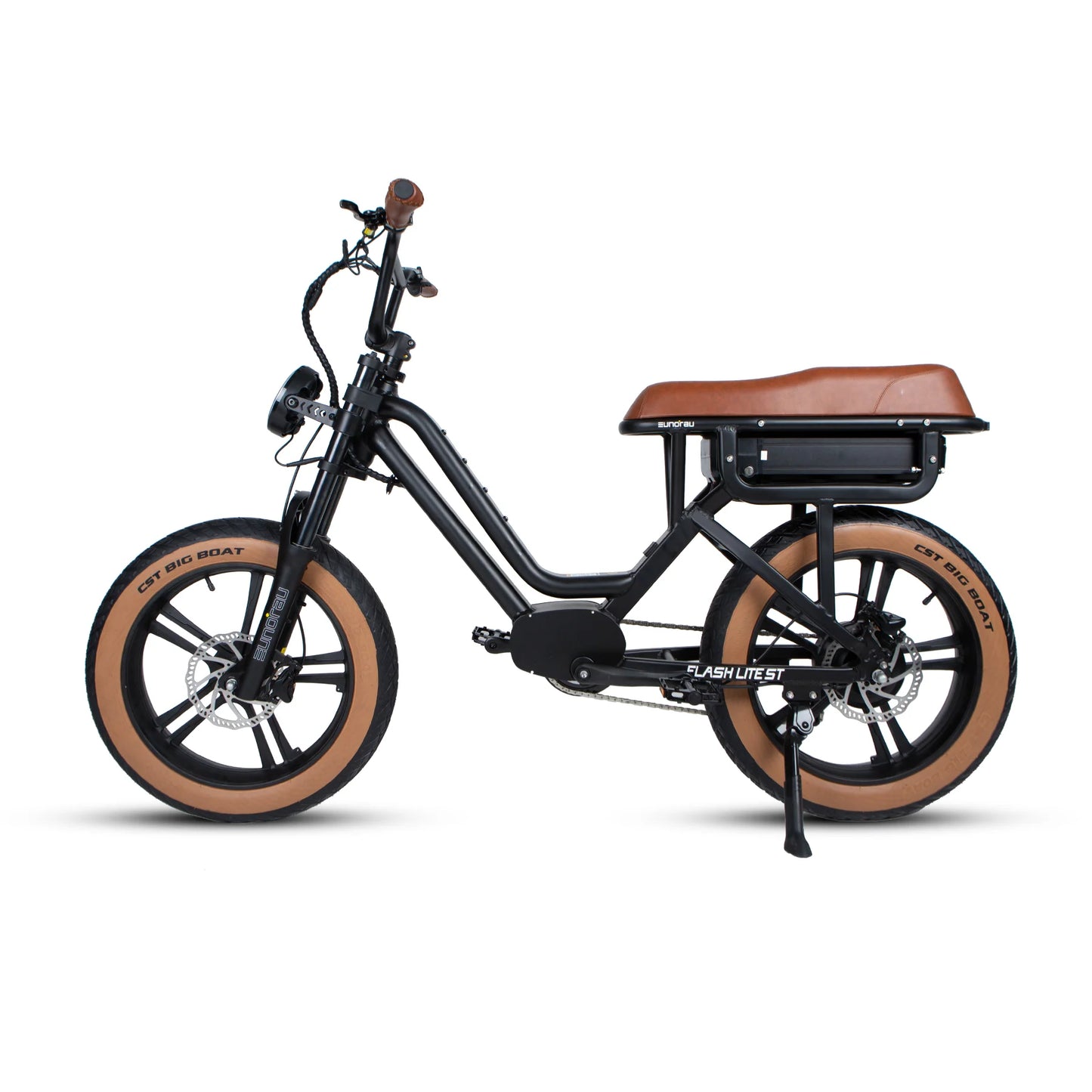 Eunorau Flash Lite ST 1.0 Electric Bike | 750W Motor, 100 Miles Range