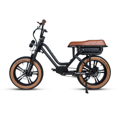 Eunorau Flash Lite ST 1.0 Electric Bike | 750W Motor, 100 Miles Range