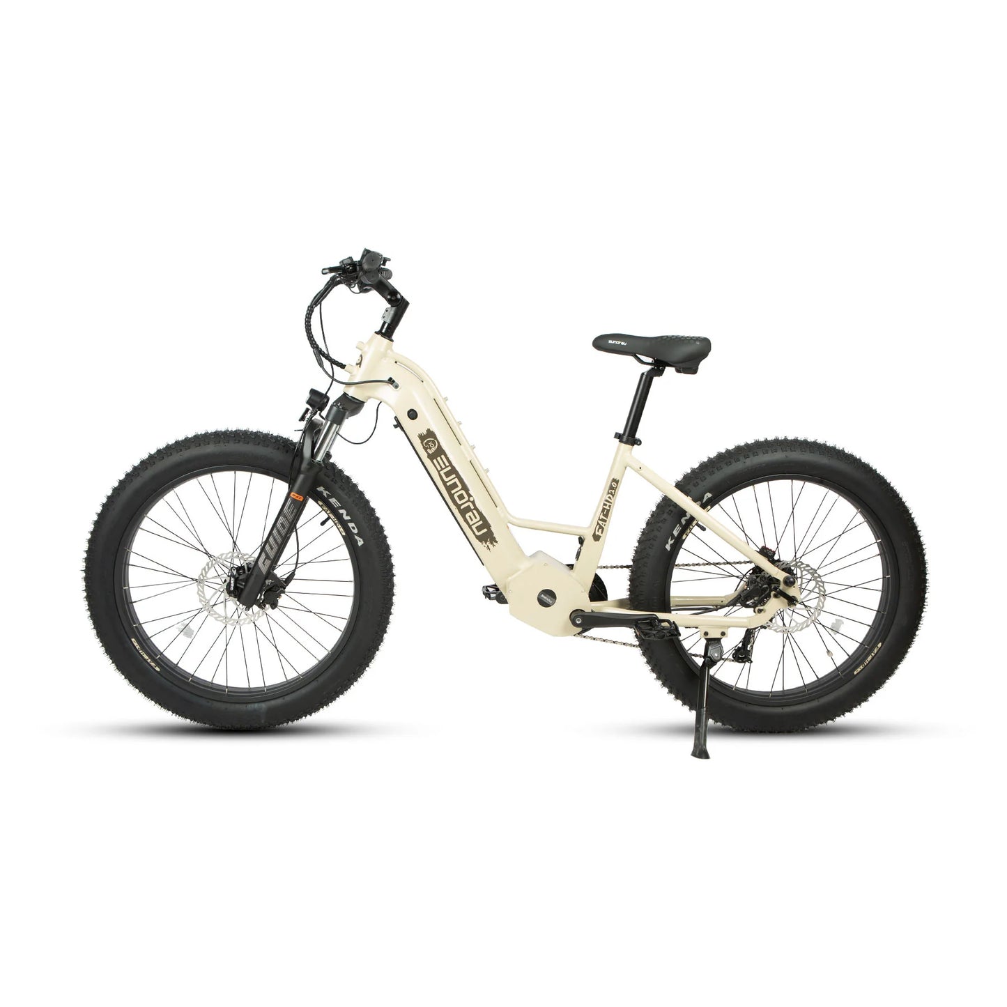 Eunorau Fat-HD 2.0 Hunter X7 - 1000W Mid-Drive, 80 Miles Range - Mountain Electric Bike
