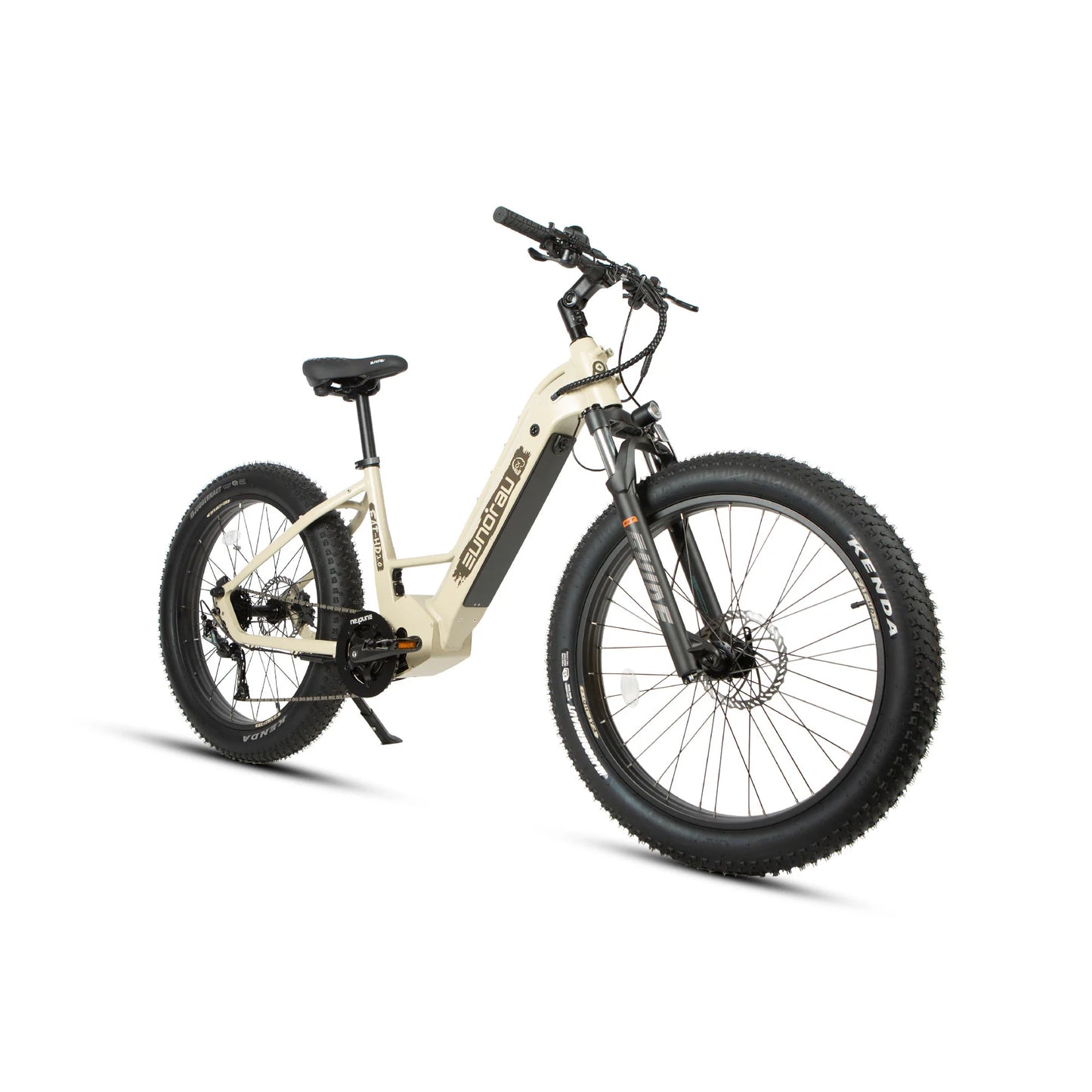 Eunorau Fat-HD 2.0 Hunter X7 - 1000W Mid-Drive, 80 Miles Range - Mountain Electric Bike
