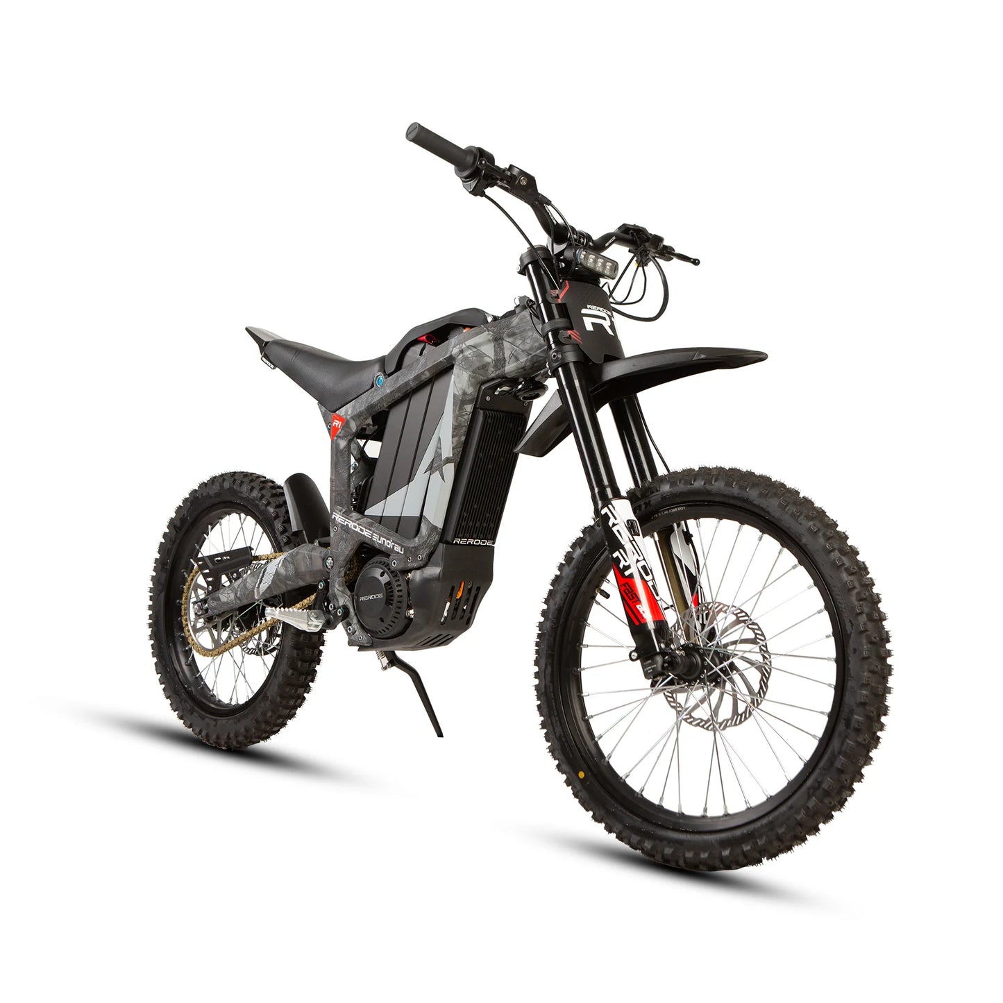 Eunorau R1 Electric Dirt Bike | 4000W Motor, 55 MPH, 75 Miles Range - Maple