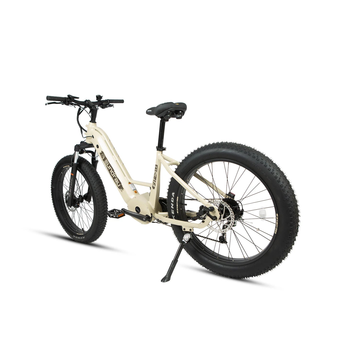 Eunorau Fat-HD 2.0 Hunter X7 - 1000W Mid-Drive, 80 Miles Range - Mountain Electric Bike