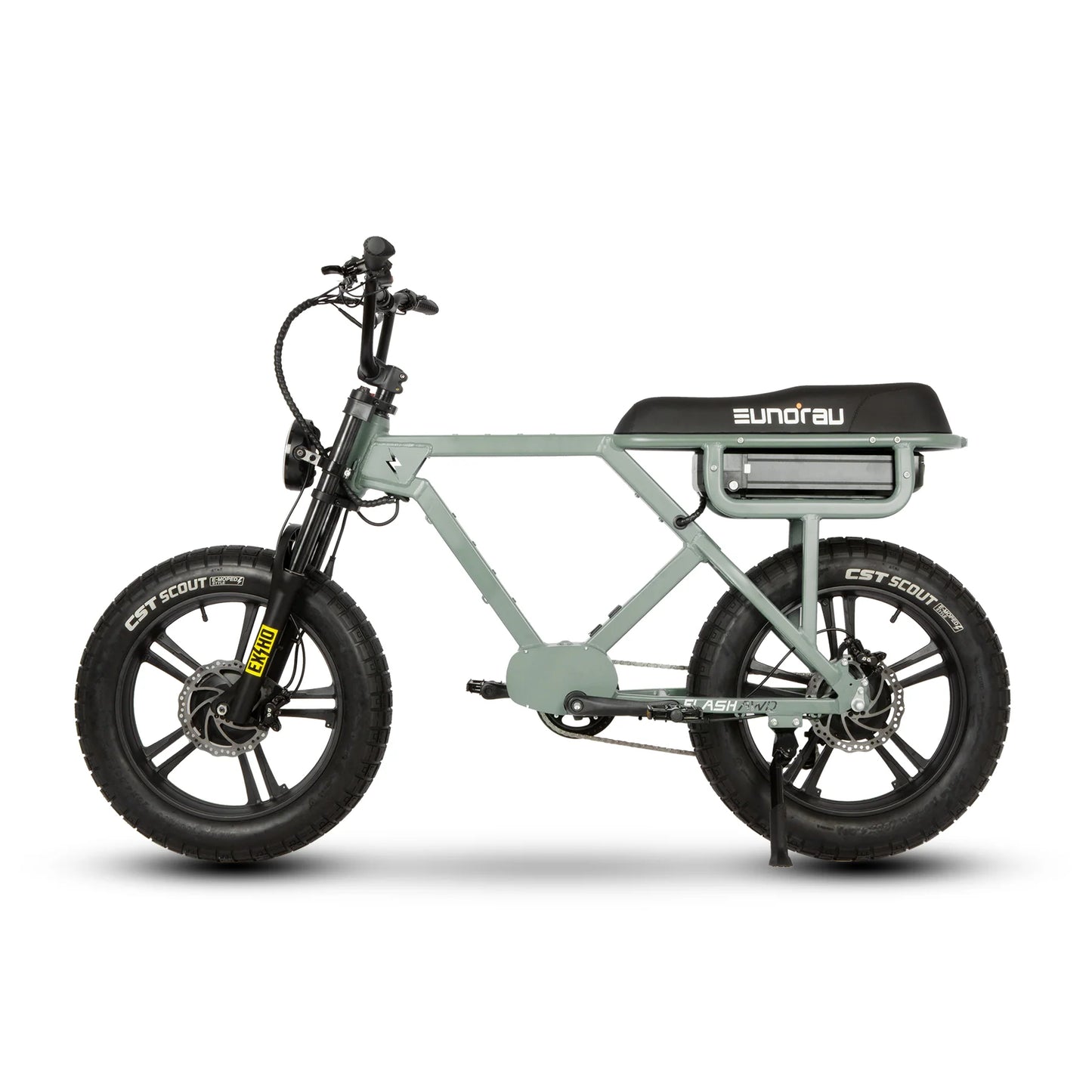 Eunorau Flash AWD 1.0 Electric Bike | 1500W Dual Motor, 220 Miles Range