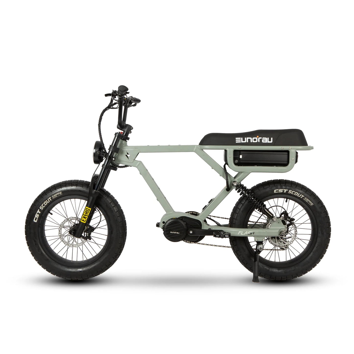 Eunorau Flash 2.0 Mid-Drive Electric Bike | 1000W Motor, 220 Mile Range