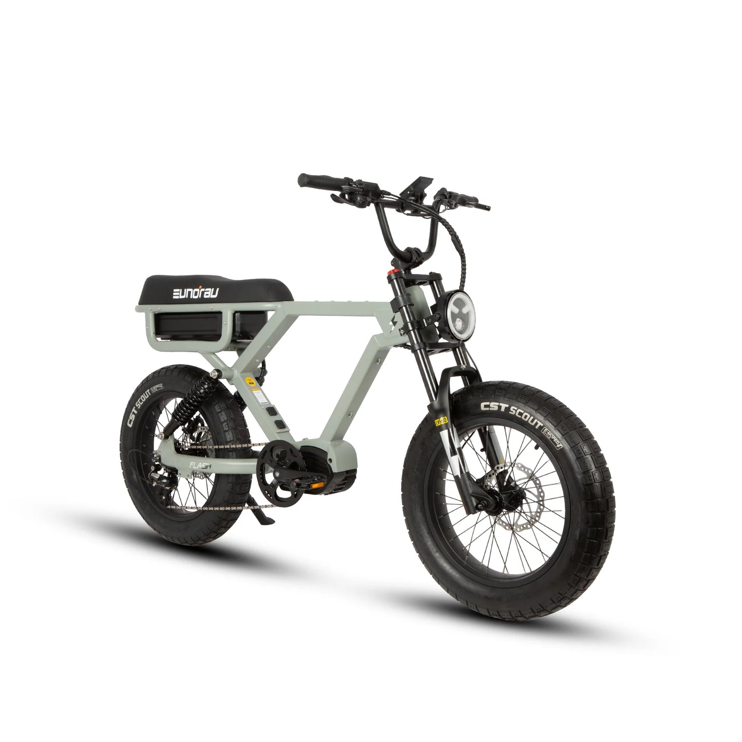 Eunorau Flash 2.0 Mid-Drive Electric Bike | 1000W Motor, 220 Mile Range