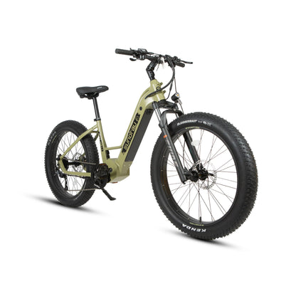 Eunorau Fat-HD 2.0 Hunter X7 - 1000W Mid-Drive, 80 Miles Range - Mountain Electric Bike