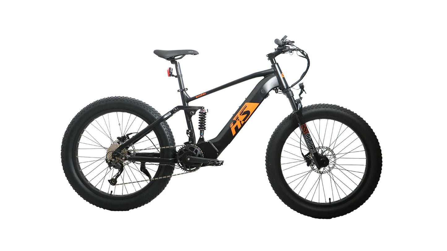 Eunorau Fat-HS / Hunter X8 Electric Bike | 1000W Motor, 80 Miles Range