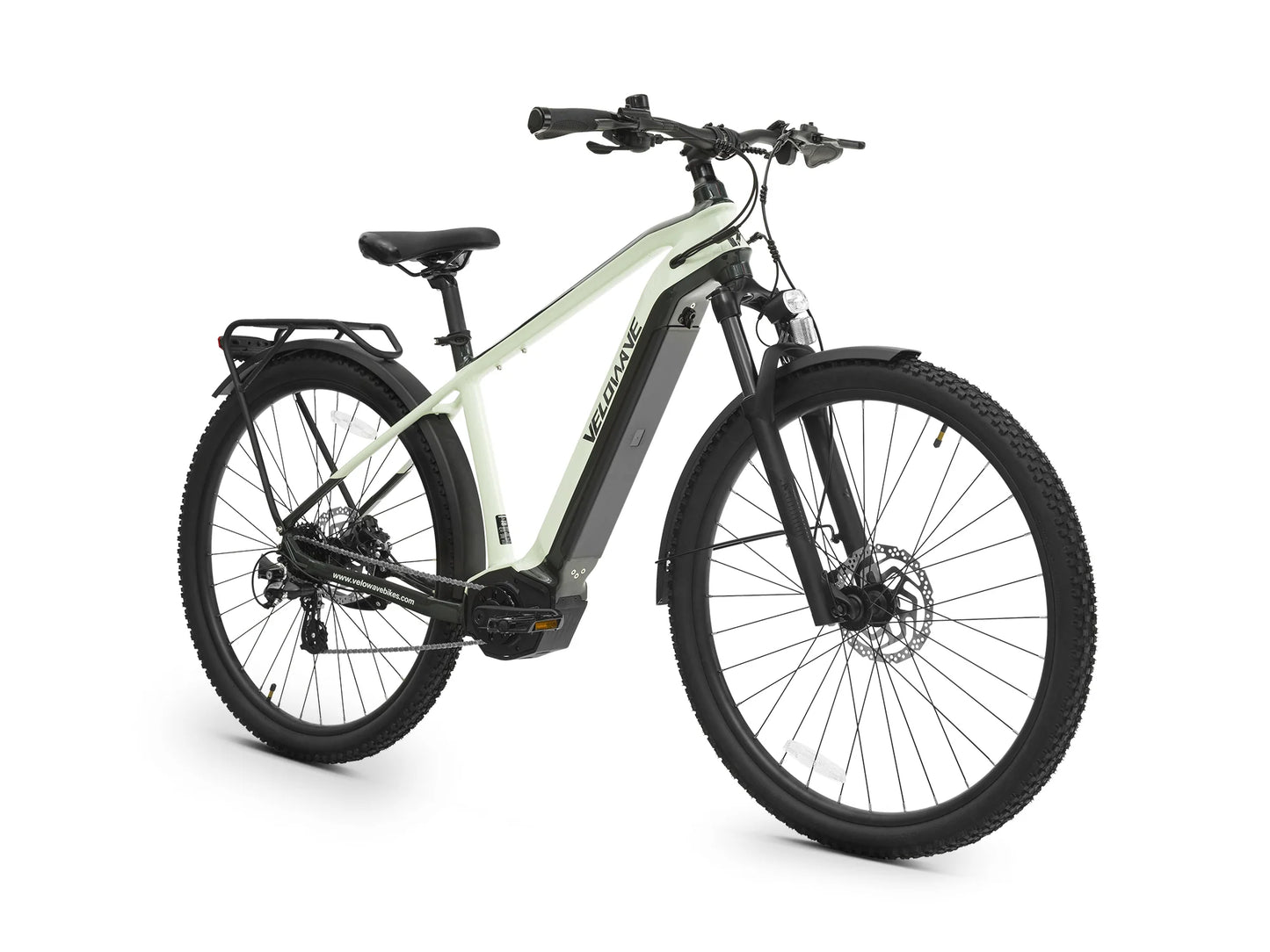 Velowave Swift M Mid-Drive Electric Bike | 500W Motor, 80 Miles Range