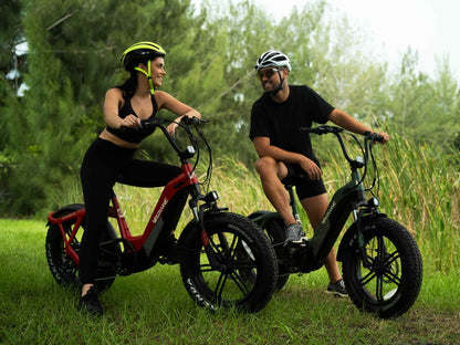Velowave Pony Compact Step-Thru Electric Bike | 750W Motor, 40 Miles