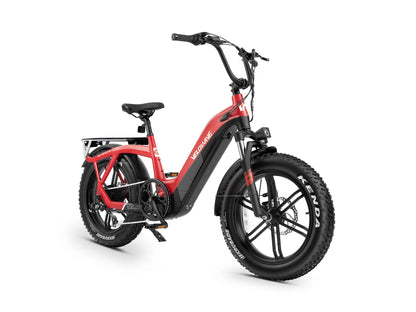 Velowave Pony Compact Step-Thru Electric Bike | 750W Motor, 40 Miles