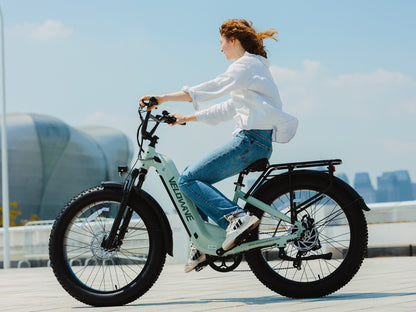 Velowave Ranger 3.0 All-Terrain Fat Tire Electric Bike – 750W