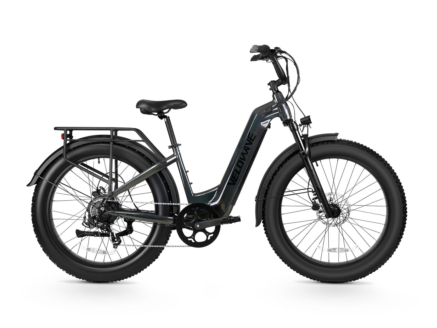 Velowave Ranger 3.0 All-Terrain Fat Tire Electric Bike – 750W