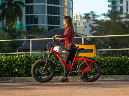 Velowave Pony Compact Step-Thru Electric Bike | 750W Motor, 40 Miles
