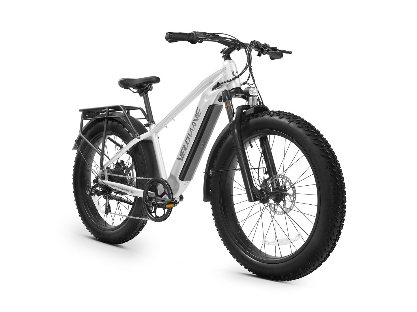 Velowave Ranger 2.0 All-Terrain Fat Tire Electric Bike | 750W Motor, 90 Miles