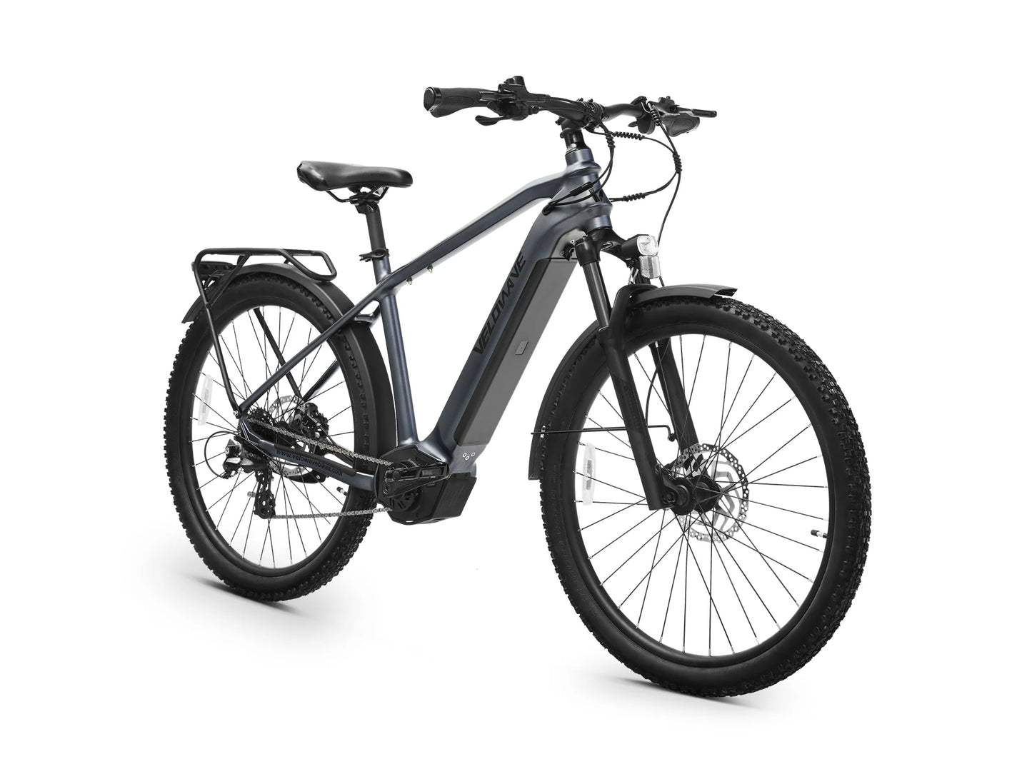 Velowave Swift M Mid-Drive Electric Bike | 500W Motor, 80 Miles Range