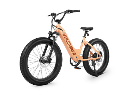 Velowave Rover Step-Thru Electric Bike | 750W Motor, 50 Miles Range