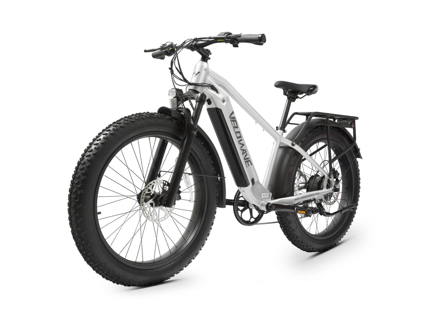 Velowave Ranger 2.0 All-Terrain Fat Tire Electric Bike | 750W Motor, 90 Miles