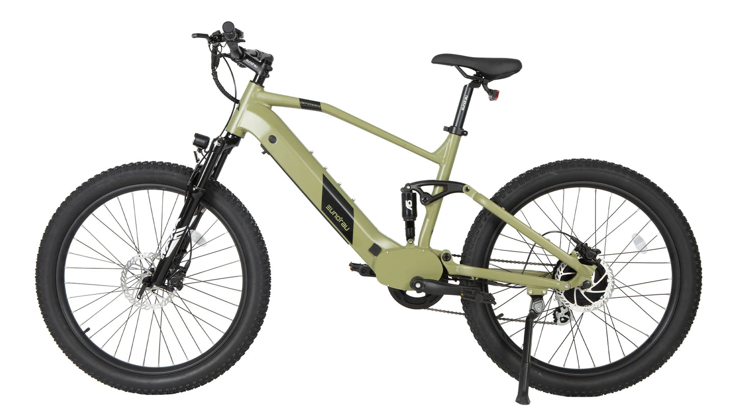 Eunorau Defender Electric Bike | 500W Motor, 80 Mile Range