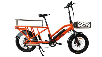 Eunorau Cargo Electric Bike Orange