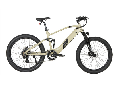 Eunorau Defender Electric Mountain Bike - Tan