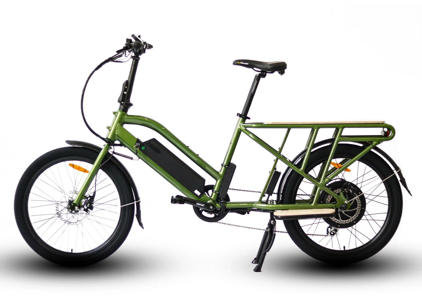 Eunorau Max Cargo Electric Bike - Green