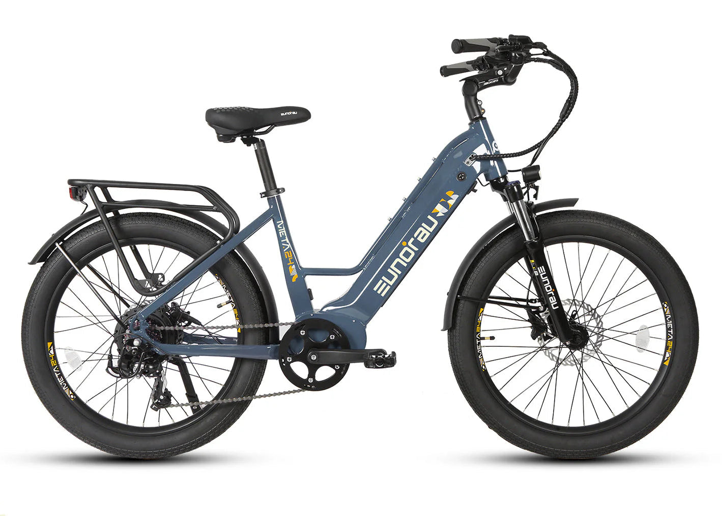 Eunorau Meta26 Electric Commuter Bike - Blue