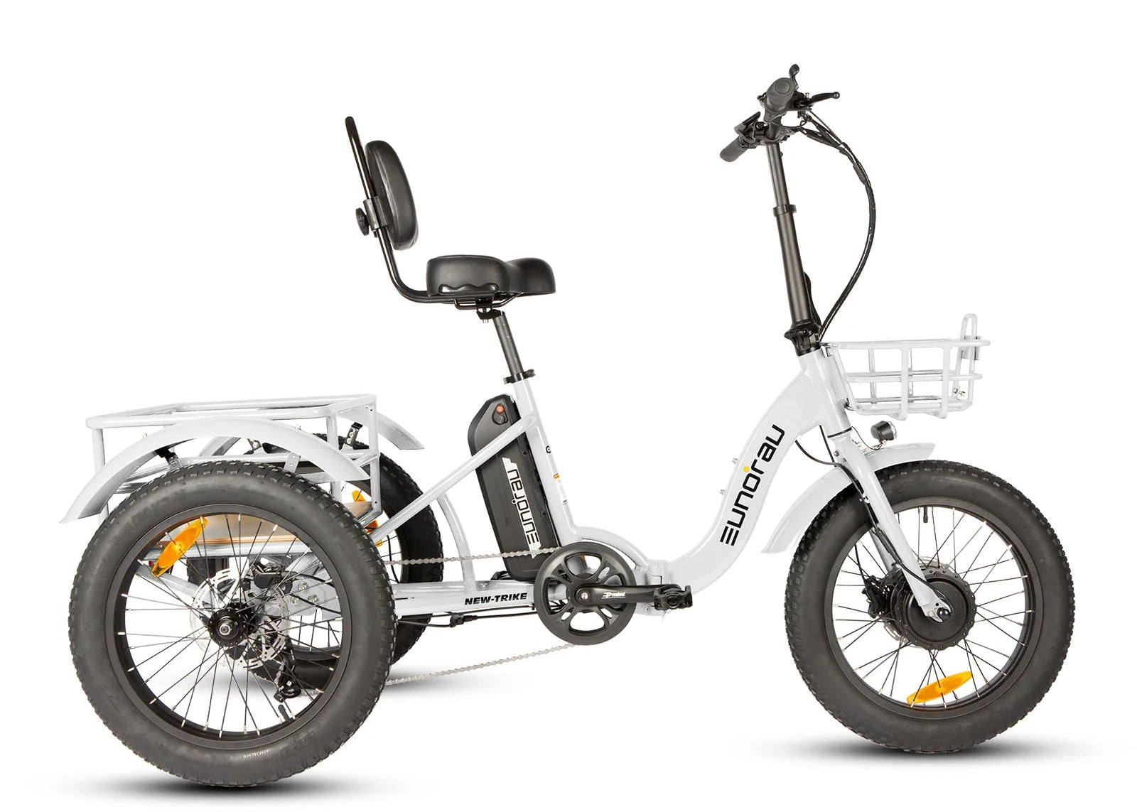 Eunorau New-Trike 2.0 Foldable Electric Trike - White