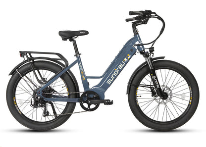 Eunorau Meta24 Commuter Electric Bike - Blue