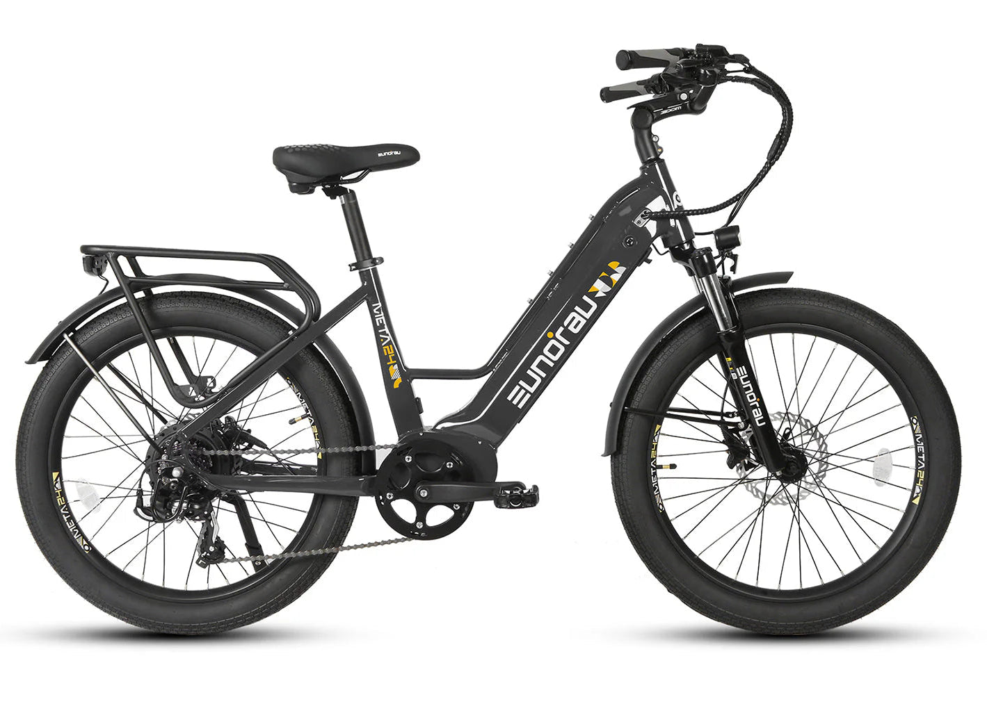 Eunorau Meta24 Commuter Electric Bike - Gray