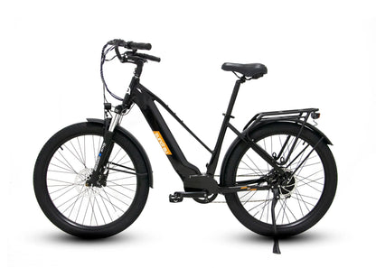 Eunorau Meta275 Electric Commuter Bike - Black