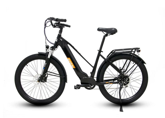 Eunorau Meta275 Electric Commuter Bike - Black