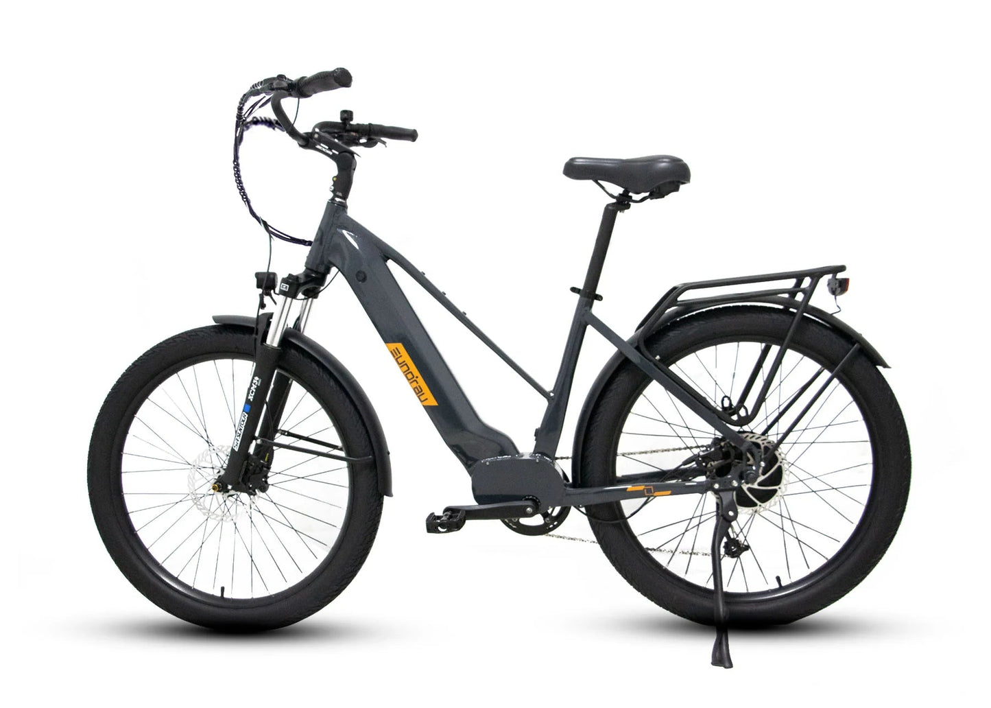 Eunorau Meta275 Electric Commuter Bike - Gray