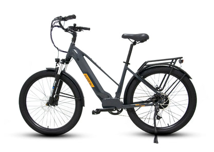 Eunorau Meta275 Electric Commuter Bike - Gray