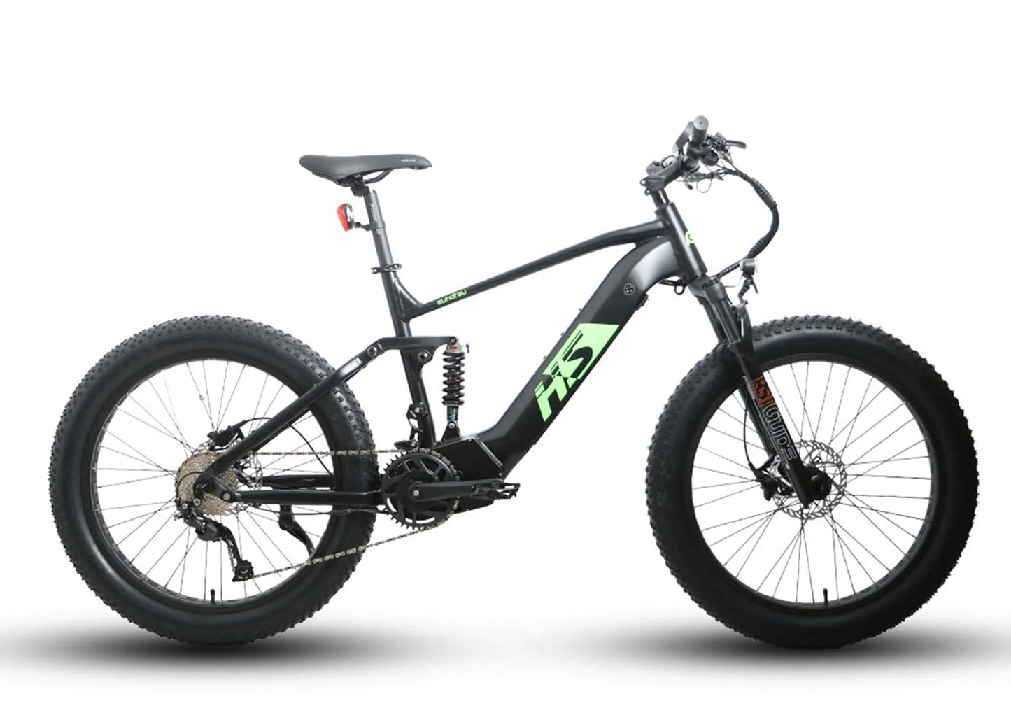 Eunorau Fat-HS Electric Mountain Bike - 19in Green