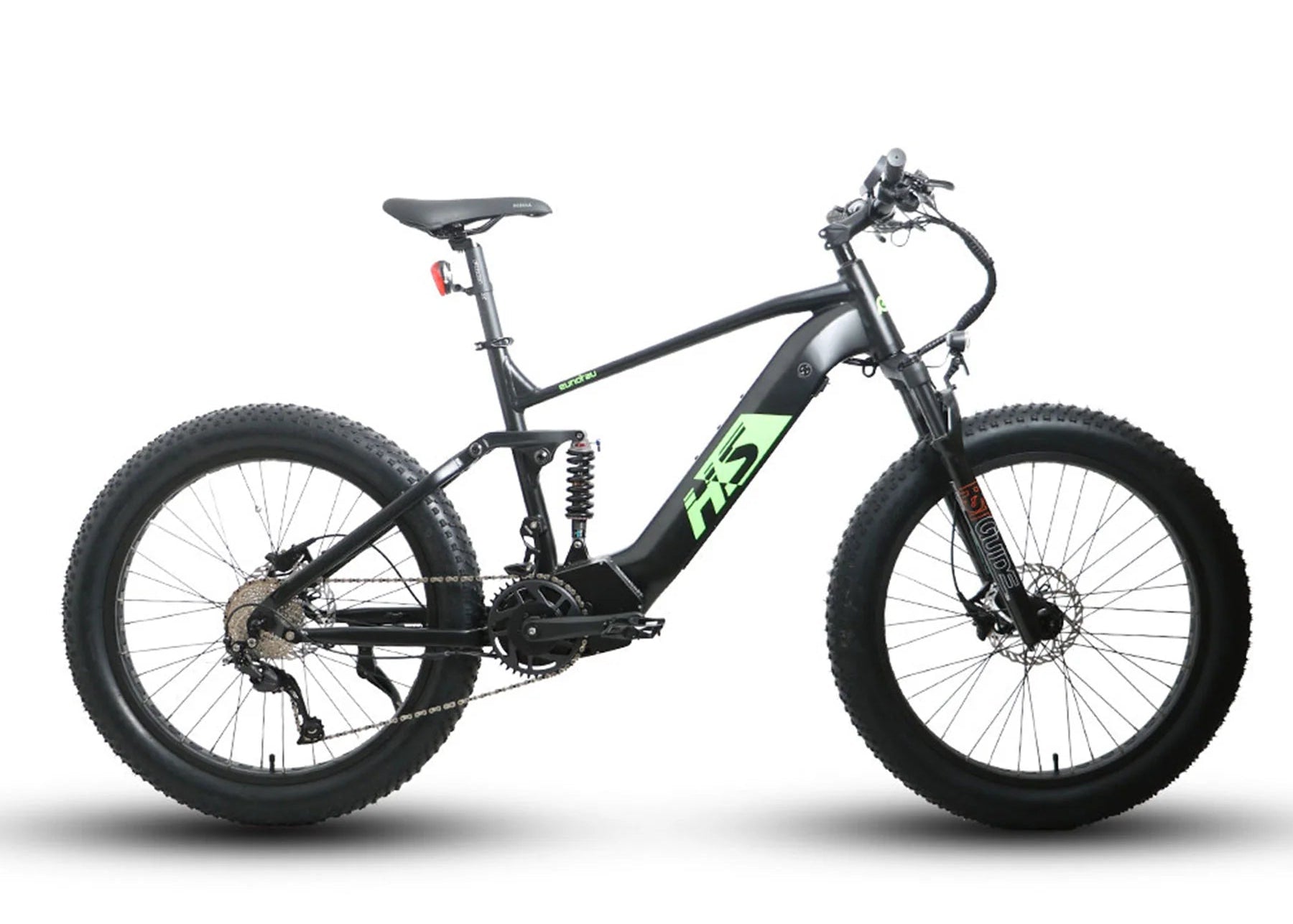 Eunorau Fat-HS Electric Mountain Bike - 19in Green