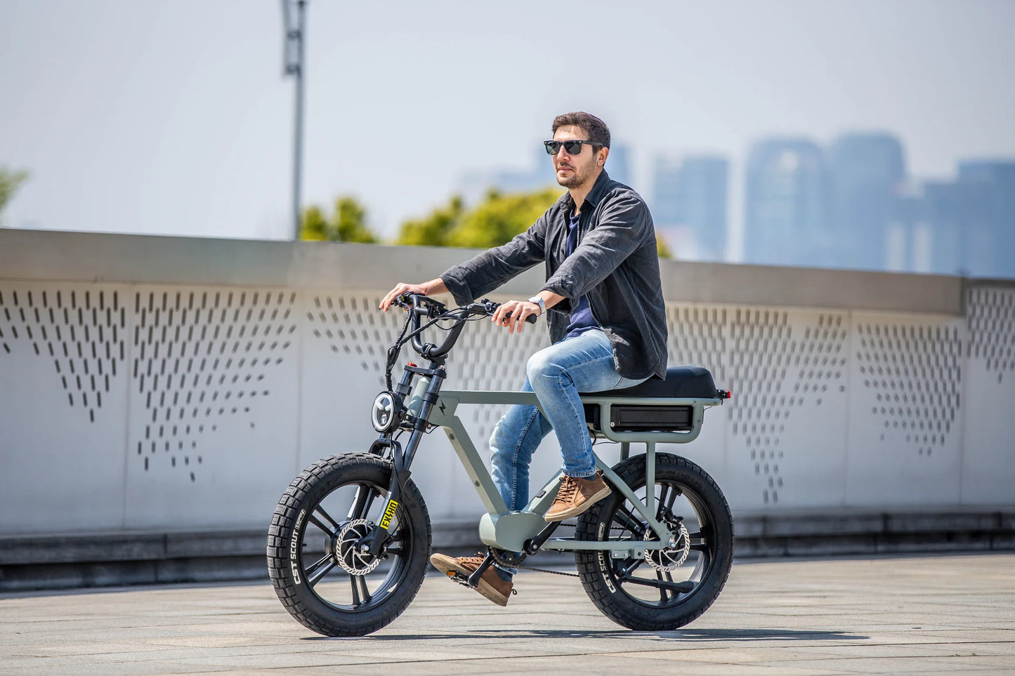 Eunorau Flash AWD 1.0 Electric Bike | 1500W Dual Motor, 220 Miles Range