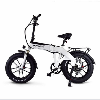 Jupiter Defiant Fat Tire Foldable Electric Bike | 750W Motor, 40+ Miles