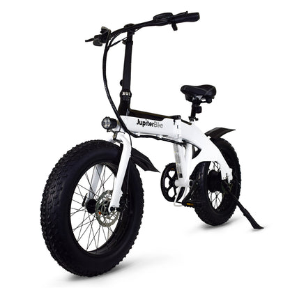 Jupiter Defiant Fat Tire Foldable Electric Bike | 750W Motor, 40+ Miles