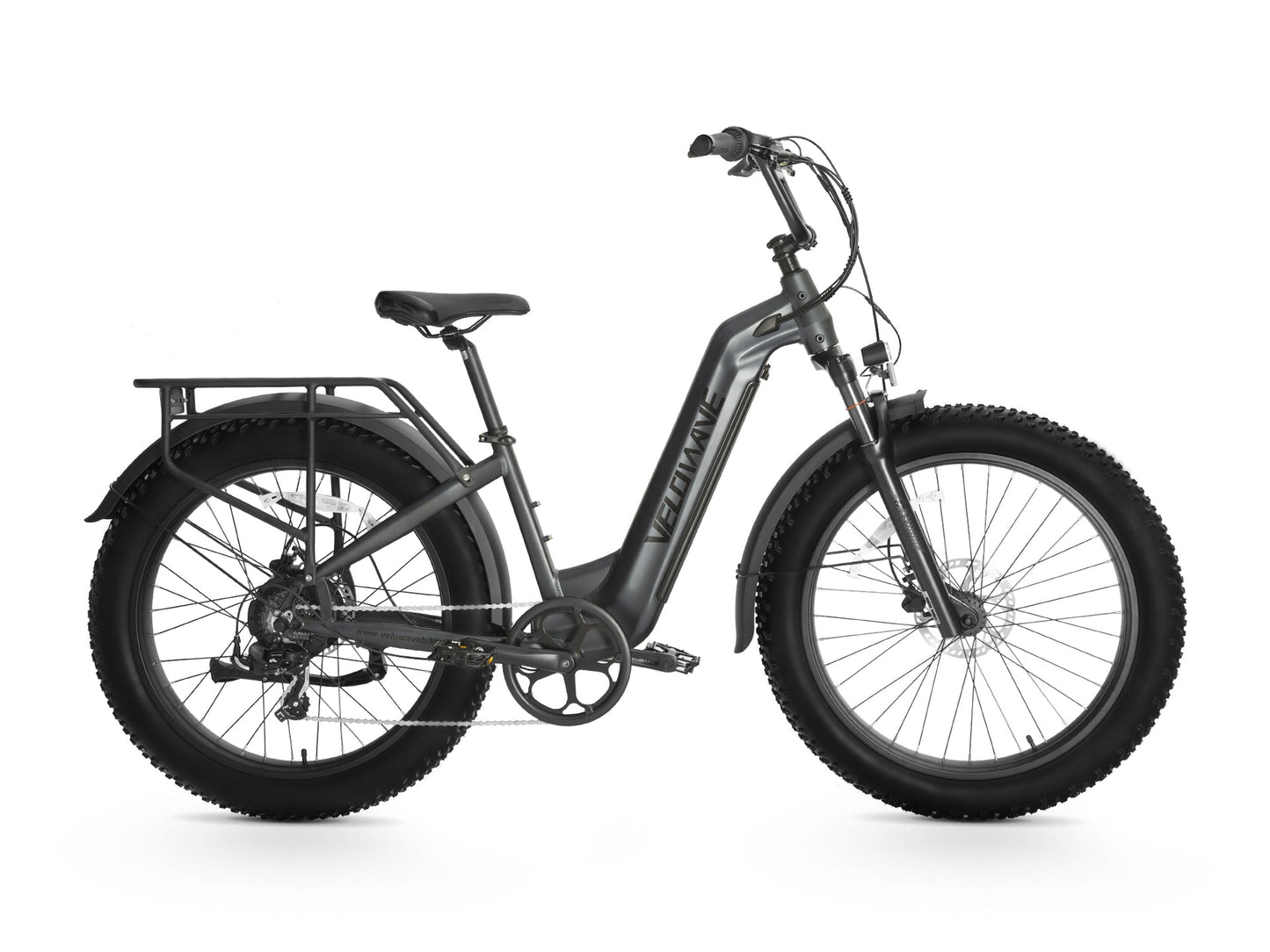 Velowave Ranger 2.0 All-Terrain Fat Tire Electric Bike | 750W Motor, 90 Miles