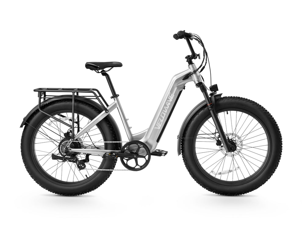 Velowave Ranger 2.0 All-Terrain Fat Tire Electric Bike | 750W Motor, 90 Miles