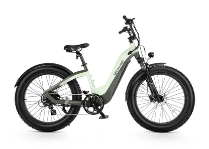 Velowave Grace 2.0 All-Terrain Step Through Electric Bike - Green
