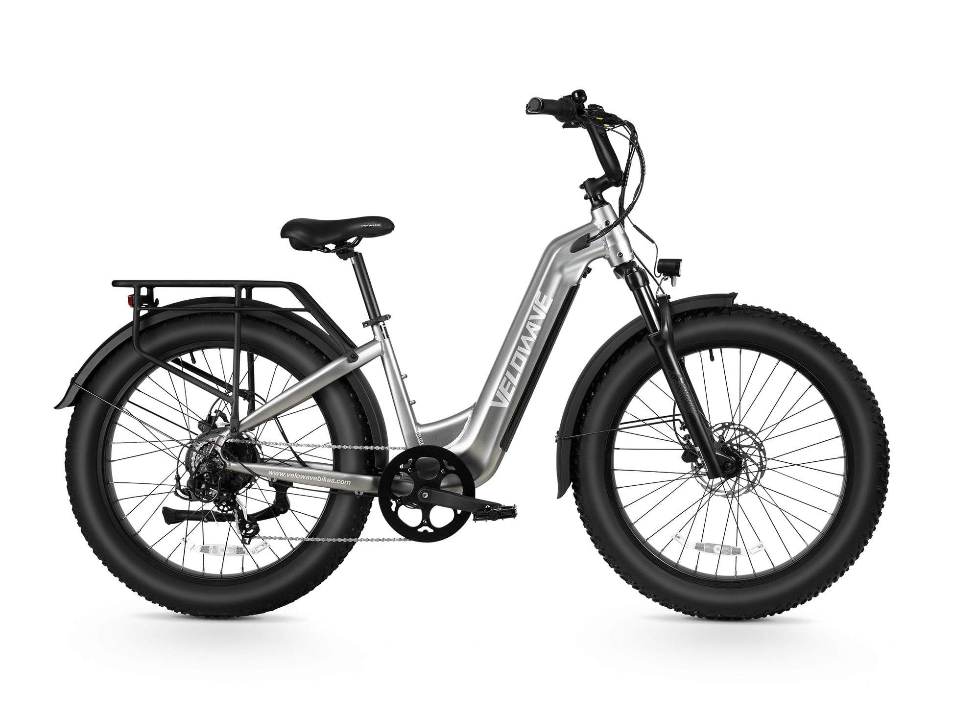 Velowave Ranger 3.0 All-Terrain Electric Bike- Gray