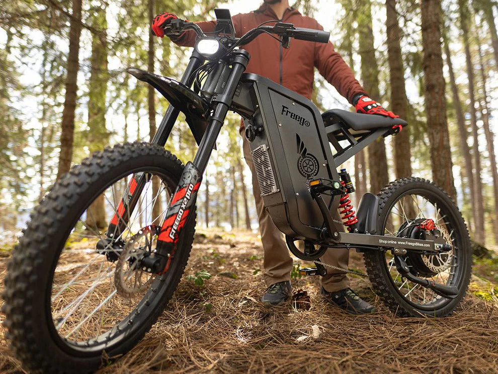 Freego X2 Pro All-Terrain Electric Dirt Bike | 6000W Motor. 50+ Miles Range
