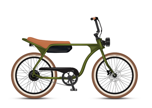 Electric Bike Co. Model J Army Green – eBike