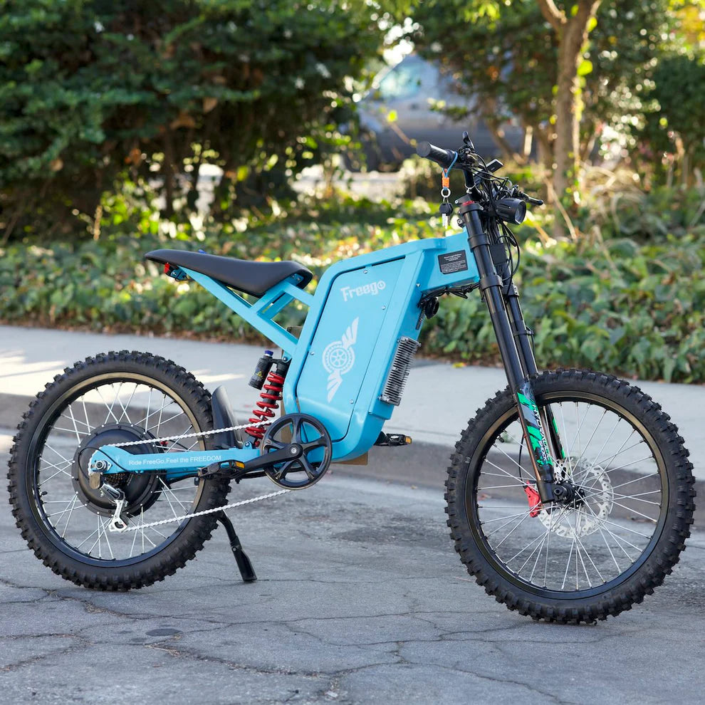 Freego X2 Pro All-Terrain Electric Dirt Bike | 6000W Motor. 50+ Miles Range