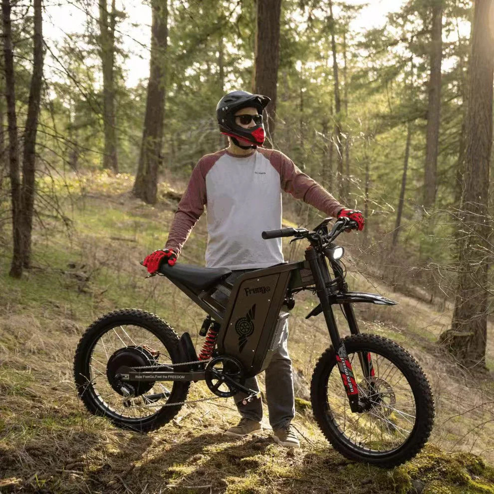 Freego X2 Pro All Terrain Dirt Bike 6000W Motor 50 MPH Evolved Bikes freego-x2-pro-all-terrain-dirt-bike-6000w-motor-50-mph-evolved-bikes