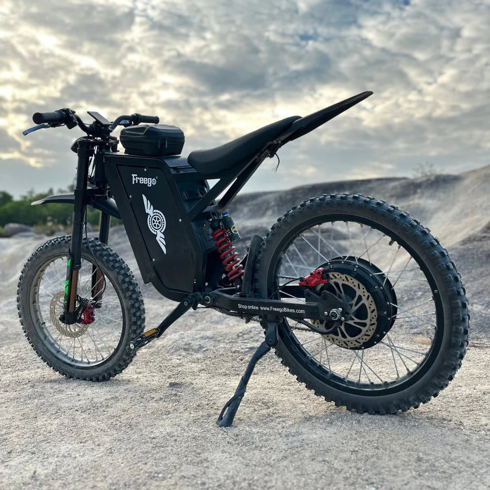 Freego X3 All-Terrain Electric Dirt Bike | 8000W, 110 Miles Range